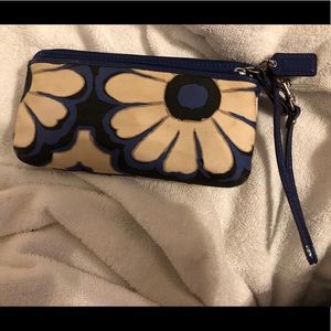 Coach Wallet large flower print